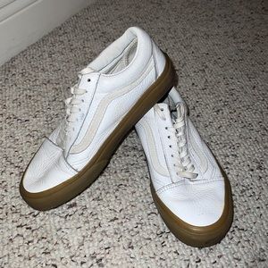 vans cush white
